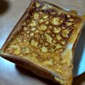 クックHIYL6I☆'s cooksnap of when they made 簡単フライパンでたまごチーズトースト.