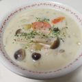 クックE662AA☆'s cooksnap of when they made ルー不要で失敗しない♡クリームシチュー.