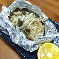 YCHキッチン's cooksnap of when they made 豚しゃぶ肉ときのこのホイル焼き♪すだちで.