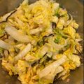 クロクロクローバー's cooksnap of when they made 白菜＋ツナ＋塩昆布のサラダ.