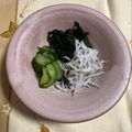 yesmama's cooksnap of when they made 我が家の定番～ワカメちりめん♪.