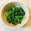 えりべえ's cooksnap of when they made 超時短・超簡単!!ほうれん草の和え物.