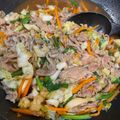 haruao☆'s cooksnap of when they made 大分の隠れグルメ！本当に美味しいニラ豚♪.