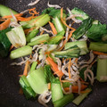 ふぁんころ's cooksnap of when they made 小松菜のちりめん和え.