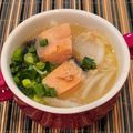 あーこ姐's cooksnap of when they made ☆鮭と大根の味噌汁☆.