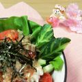Newチヨコっと♪'s cooksnap of when they made きゅうりや南瓜の木の葉飾り切り.
