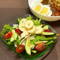 にきけん's cooksnap of when they made 簡単！バナナんのせるだけサラダ.