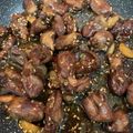クックサエ's cooksnap of when they made 鶏のハツとニンニクの甘辛炒め.