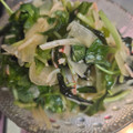 ゆるмαмα's cooksnap of when they made わかめと三つ葉の和風サラダ.