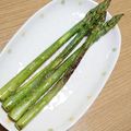 ﾋﾟﾛﾐ♡'s cooksnap of when they made シンプルがおいしい♡アスパラガスの塩焼き.