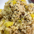 somedayママ's cooksnap of when they made 丸ごと一本。さつまいもの炊き込みご飯.