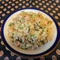 龍青空ママ's cooksnap of when they made 枝豆とスパムのチャーハン.
