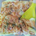 yocchi2109's cooksnap of when they made 簡単。ズッキーニとベーコンのチーズ焼き。.