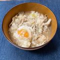ガチャピン似's cooksnap of when they made ぽかぽか♡味ポン雑炊.