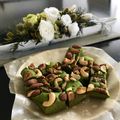 豆だいふく子's cooksnap of when they made ナッツとホワイトチョコの抹茶ブラウニー.