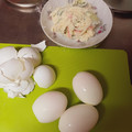 ひっこ's cooksnap of when they made 道具は不要☆簡単むきやすい茹で卵の作り方.