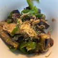 こつこつ地道に's cooksnap of when they made なすとピーマンのちりめんじゃこ炒め煮。.