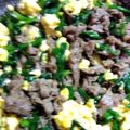 wakaba3's cooksnap of when they made 牛肉とニラと卵で☆オイスターソース炒め.
