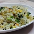 ちずぴよ's cooksnap of when they made 子どもも喜ぶ♪ほうれん草しらす炒飯.