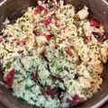 ｷｬｽｰ's cooksnap of when they made パセリの大量消費ポテトサラダ.