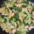 つくしんぼ⭐'s cooksnap of when they made 青梗菜とエビの中華風炒め.