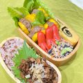 〜みみ〜's cooksnap of when they made ズッキーニの肉詰め弁当.