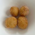 ずぼら母MN's cooksnap of when they made 米粉のおやつ🐾もちもち豆腐ドーナッツ.
