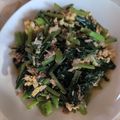 クックY8JKO4☆'s cooksnap of when they made ＊子どももペロリ＊小松菜とツナの卵炒め♪.