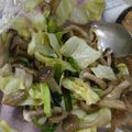 みかん2017's cooksnap of when they made 作り置き、キャベツとしめじのレンジナムル.