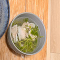 まいまい812's cooksnap of when they made 豆苗と豚肉のスープ♪.