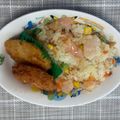 さび猫でやんす's cooksnap of when they made 超簡単♫フライパンde海老ピラフ♡.