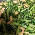 いちみん☆'s cooksnap of when they made 大根の葉の簡単炒め.