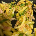 グリーンリーフ系's cooksnap of when they made じゃが芋とベーコンのカレーマヨ炒め.
