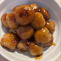 fntr's cooksnap of when they made 業務スーパーの肉だんごでミートボール.