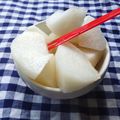 花時計咲いた's cooksnap of when they made カット梨♪.