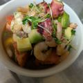蓮音＆美楓's cooksnap of when they made やめられへんｗアボカドの薬味ぽん酢漬け♪.