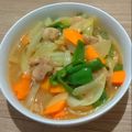 SEIKOREAN's cooksnap of when they made 鶏肉と玉葱人参ピーマンのサッパリ甘酢煮★.