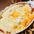 あきもみじ's cooksnap of when they made 余ったミートソースで★とろーり卵のドリア.