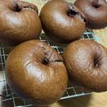 らふあり's cooksnap of when they made むっちりもっちりチョコ入ココアベーグル★.