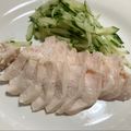 洗い場から愛をこめて's cooksnap of when they made ゆで鶏～鶏胸肉でもパサパサしない方法.