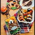 ＴＷＯＨＥＡＲＴＳ's cooksnap of when they made まっくろくろすけおにぎり トトロキャラ弁.