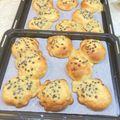 〜みみ〜's cooksnap of when they made チョコチップ アーモンドクリームパン.