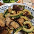 山ばあば's cooksnap of when they made ナスとゴーヤの味噌炒め.