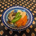 龍青空ママ's cooksnap of when they made 煮物 なめこ 高野豆腐 人参.