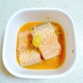 プー♡'s cooksnap of when they made わさび酢醤油で鯖缶。.