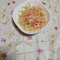 くネコまろす's cooksnap of when they made レンジ４分！もやしカニカマ胡麻マヨサラダ.