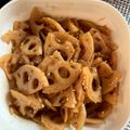 まぐだれーな's cooksnap of when they made 簡単！激ウマ！ピリ辛！蓮根のきんぴら.