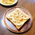もふもふクロさん's cooksnap of when they made 旨い(*´`*)バナナシナモントースト♡.