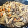 ∞ちぷ子∞'s cooksnap of when they made 豚肉蒟蒻ごぼうのしぐれ煮.