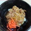 黒豆丸's cooksnap of when they made すき家好きの認めた牛丼.